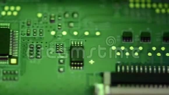 技术科学背景集成通信处理器和电子电路板计算机硬件技术数字视频的预览图