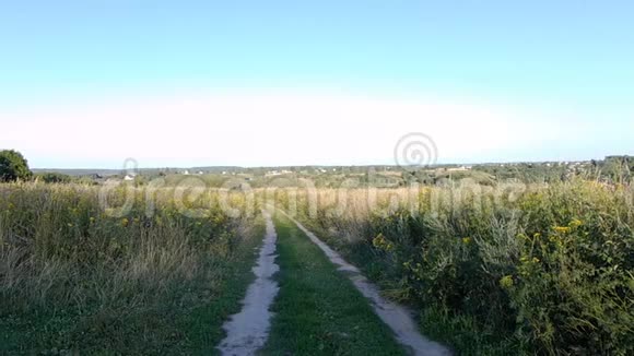 典型的俄罗斯风景夏季概念视频的预览图