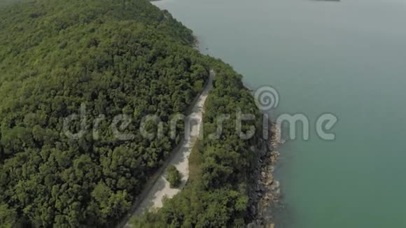 PhuQuoc岛森林4KDrone射击视频的预览图