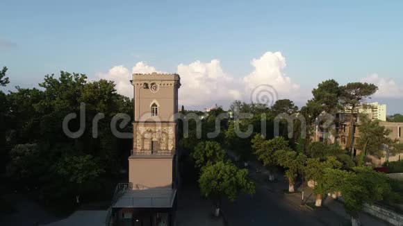 乔治亚州波蒂尼科尼古拉兹钟楼美景视频的预览图
