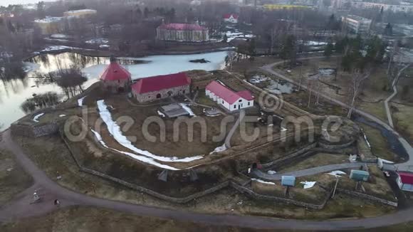 炮台Korela四月航拍视频俄罗斯普里泽茨克视频的预览图
