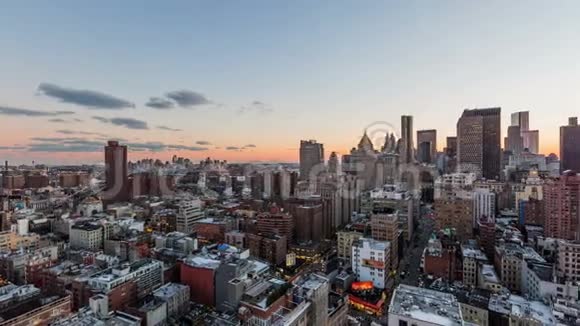 纽约的日落视频的预览图
