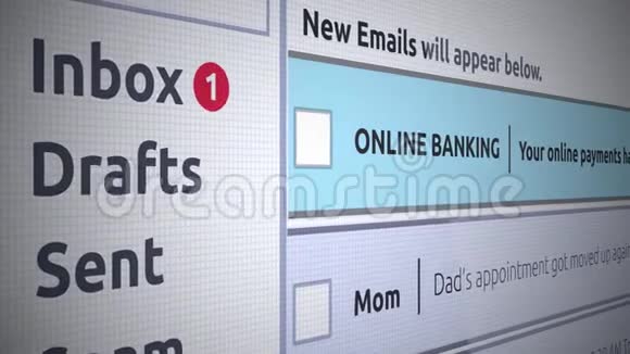 通用电子邮件新收件箱讯息网上银行确认付款视频的预览图