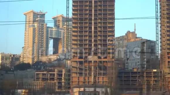 城市建设基辅城市背景建设在动乌克兰视频的预览图