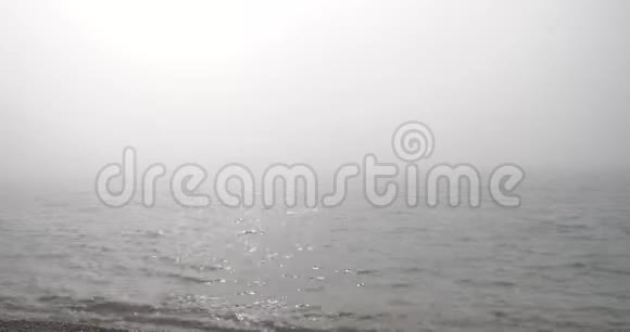 早晨海面上的雾视频的预览图