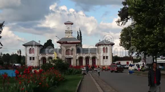 非洲马达加斯加安特塞拉贝火车站铁路视频的预览图