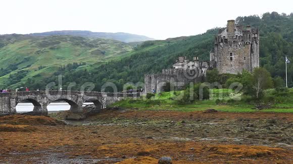 艾琳多南城堡是苏格兰的一座美丽城堡视频的预览图