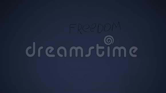 自由写在监狱墙上的文字呼吁帮助囚犯抗议视频的预览图