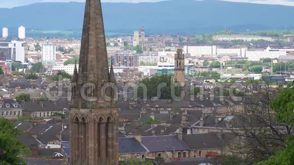苏格兰格拉斯哥白天城市景观提升视频的预览图