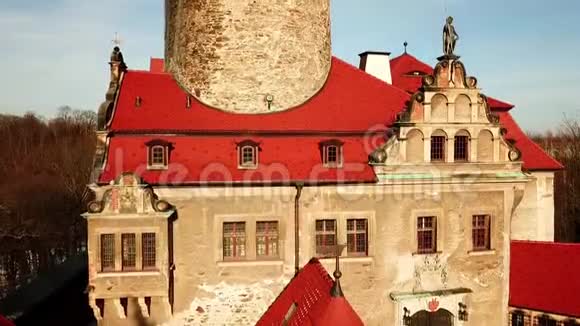 冬天的乔查城堡视频的预览图