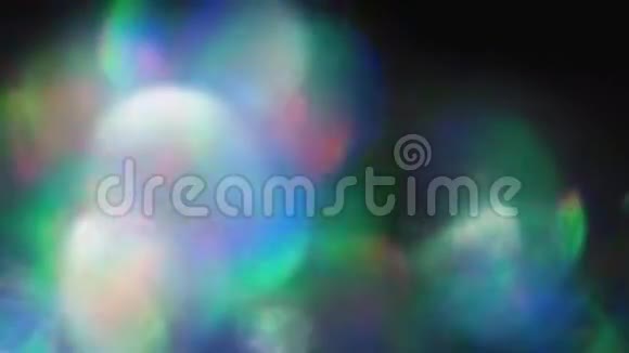未来的背景虹彩全息箔混合多色粒子视频的预览图