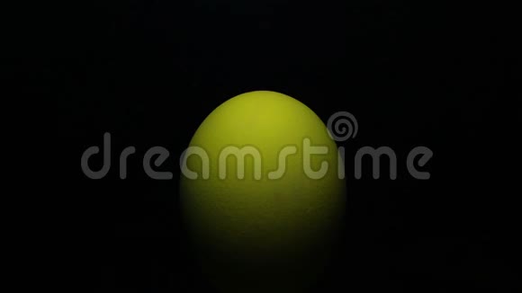 孤立的黑色鸡蛋视频的预览图