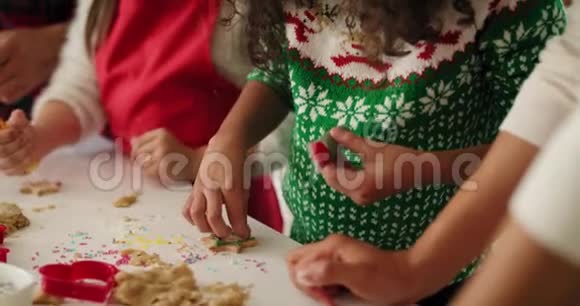 家庭装饰圣诞饼干视频的预览图