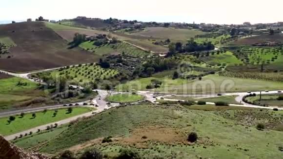 意大利岛中部的西西里乡村视频的预览图