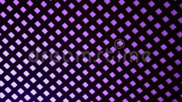 格子发光的蓝紫背景1080便士视频的预览图