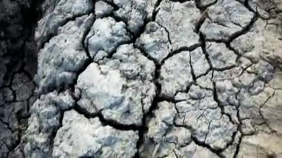 腐烂的干燥的地球表面视频的预览图