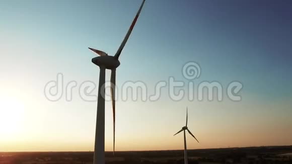 空中风力涡轮机视频的预览图