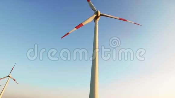 空中风力涡轮机视频的预览图