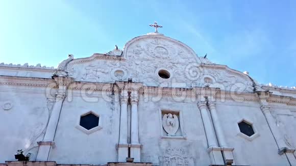 菲律宾宿务大教堂的正面全国最古老的城市视频的预览图