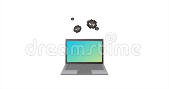 电脑病毒动画视频的预览图