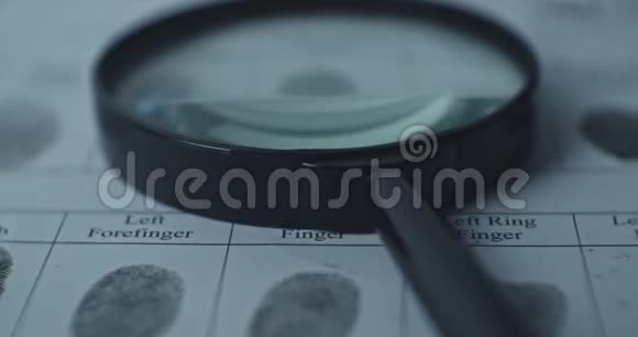 指纹卡和放大镜在运动中关闭CSI视频的预览图