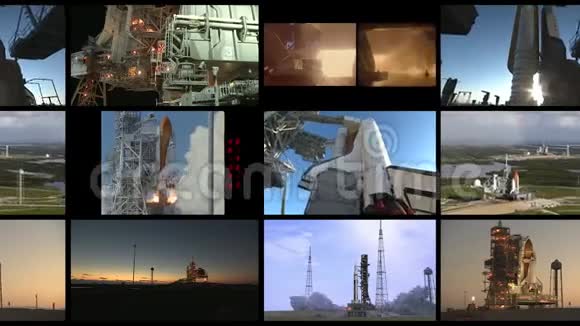 进入太空的高清概念美国宇航局提供的一些元素视频的预览图