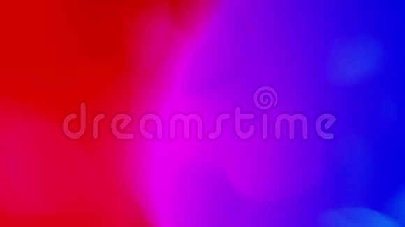 液色有机动画红色和蓝色的波动视频的预览图