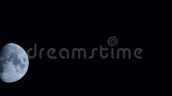 月亮横过超高清4k延时视频的预览图