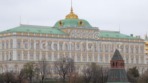 莫斯科克里姆林宫传统建筑视频的预览图