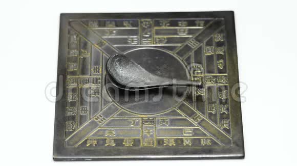 古董中国勺子罗盘视频的预览图