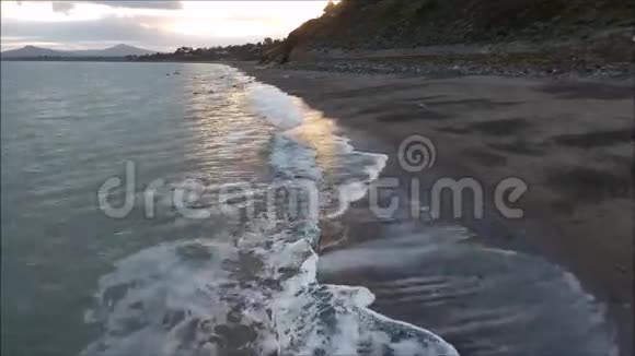 空中镜头基利海滩都柏林爱尔兰视频的预览图