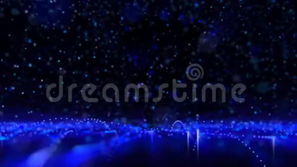 颗粒蓝雨视频的预览图