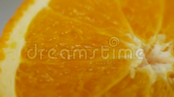 橘子鲜果旋转视频的预览图