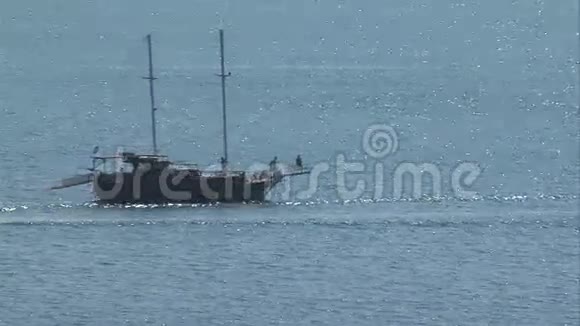 保加利亚圣瓦拉斯湾的帆船视频的预览图
