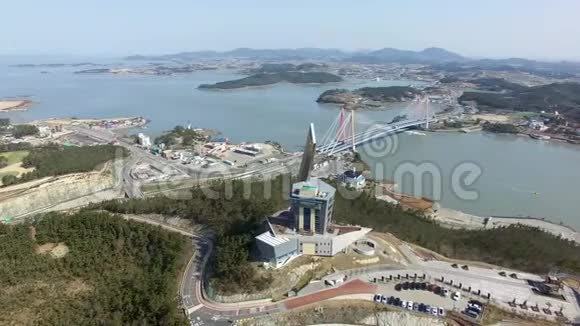 金岛塔和金岛金岛Jeonnam韩国亚洲视频的预览图