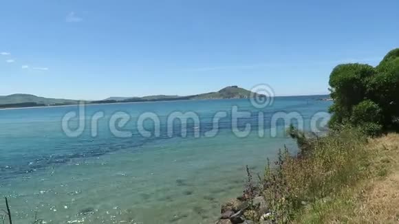 新西兰的景观卡里坦海滩视频的预览图