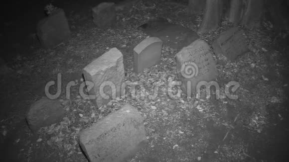 黑白墓碑视频的预览图