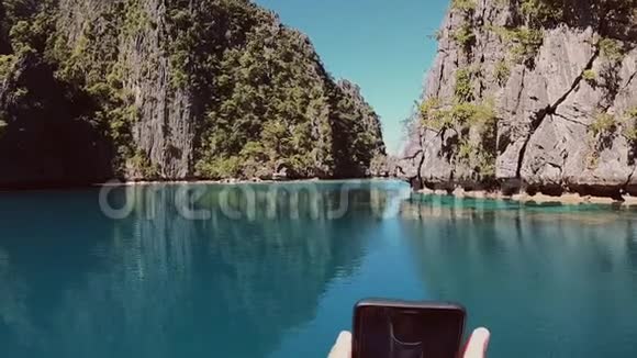 东南亚的性质乘船旅行视频的预览图