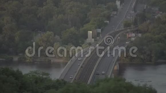 尼普罗河基辅乌克兰时光流逝视频的预览图