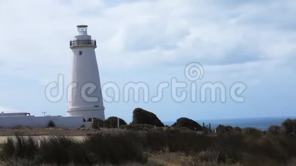 澳大利亚袋鼠岛威洛比角灯塔时间视频的预览图