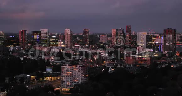 鹿特丹全景夜景视频的预览图