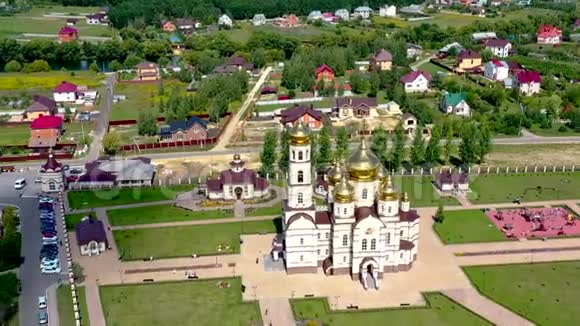 俄罗斯奥雷尔的瓦亚茨基教堂全景视频的预览图