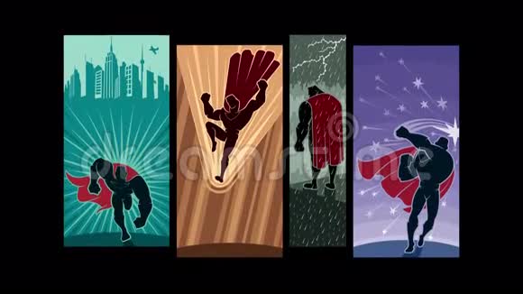 超级英雄Intro视频的预览图