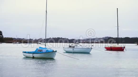 安静的布雷顿港的游艇视频的预览图