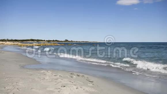 美丽的萨丁岛海景录像视频的预览图
