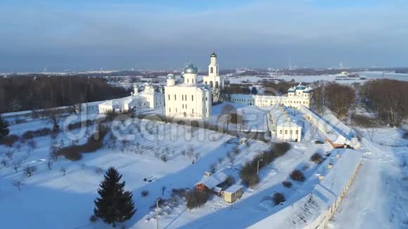 圣乔治修道院阳光一月天航天视频俄罗斯视频的预览图