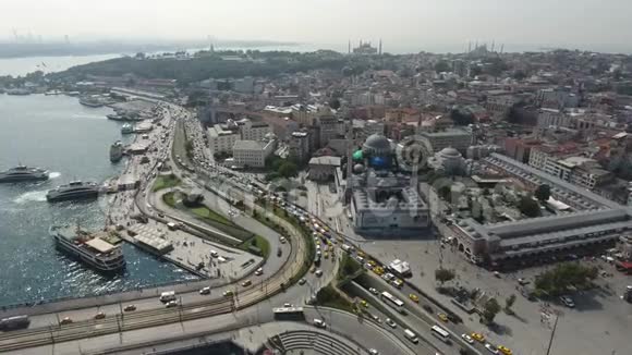 伊斯坦布尔航空城景埃米诺努视频的预览图