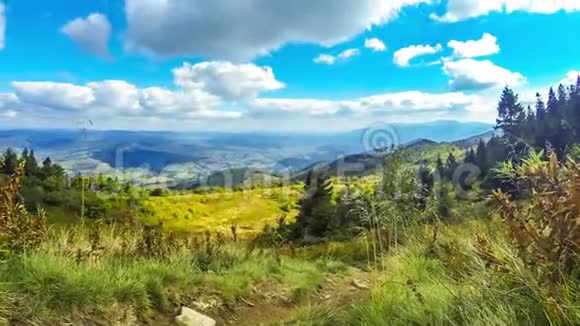 喀尔巴阡山脉风景如画视频的预览图