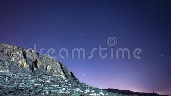 夜空时光流逝视频的预览图