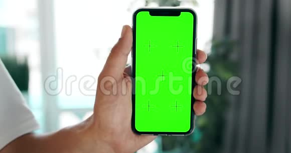 彩色智能手机在手手势视频的预览图